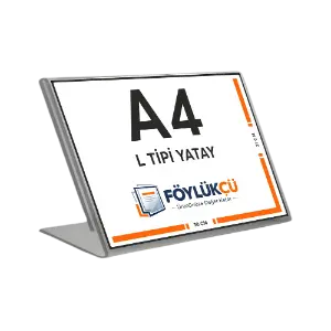 L Tipi Yatay A4 Föylükler