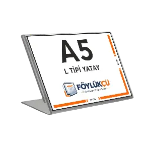 L Tipi Yatay A5 Föylükler