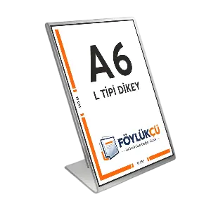 L Tipi Dikey A6 Föylükler