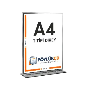 T Tipi Dikey A4 Föylükler