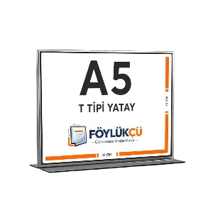 T Tipi Yatay A5 Föylükler