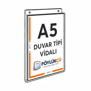 Duvar Tipi Vidalı A5 Dikey Föylükler