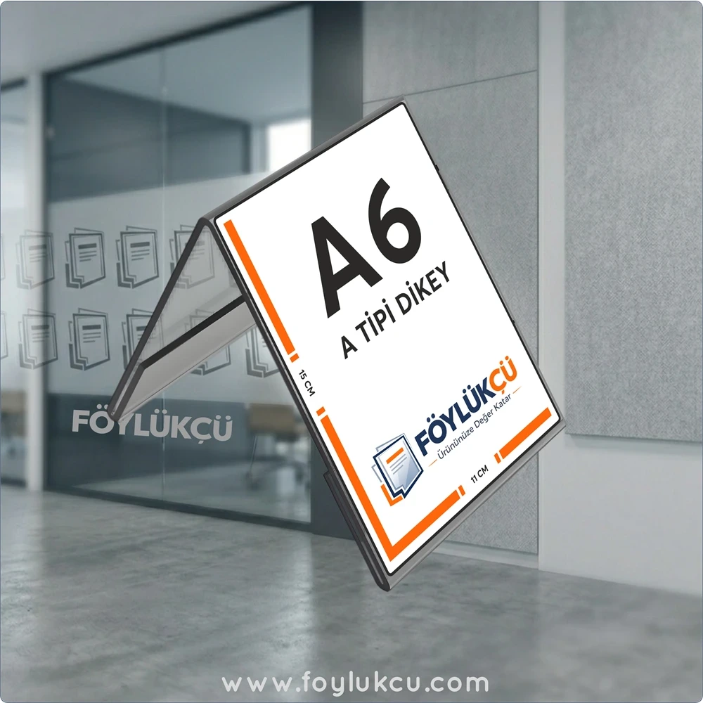 A Tipi A6 Dikey Föylük
