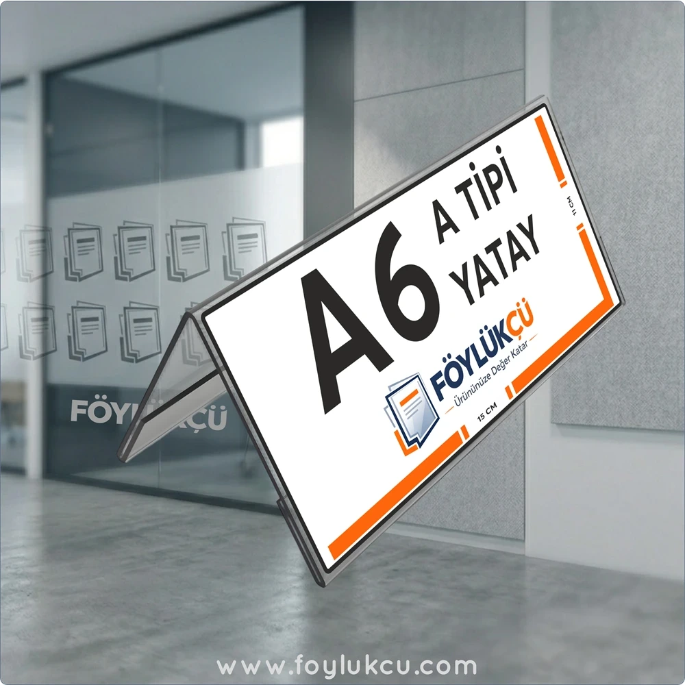 A Tipi A6 Yatay Föylük
